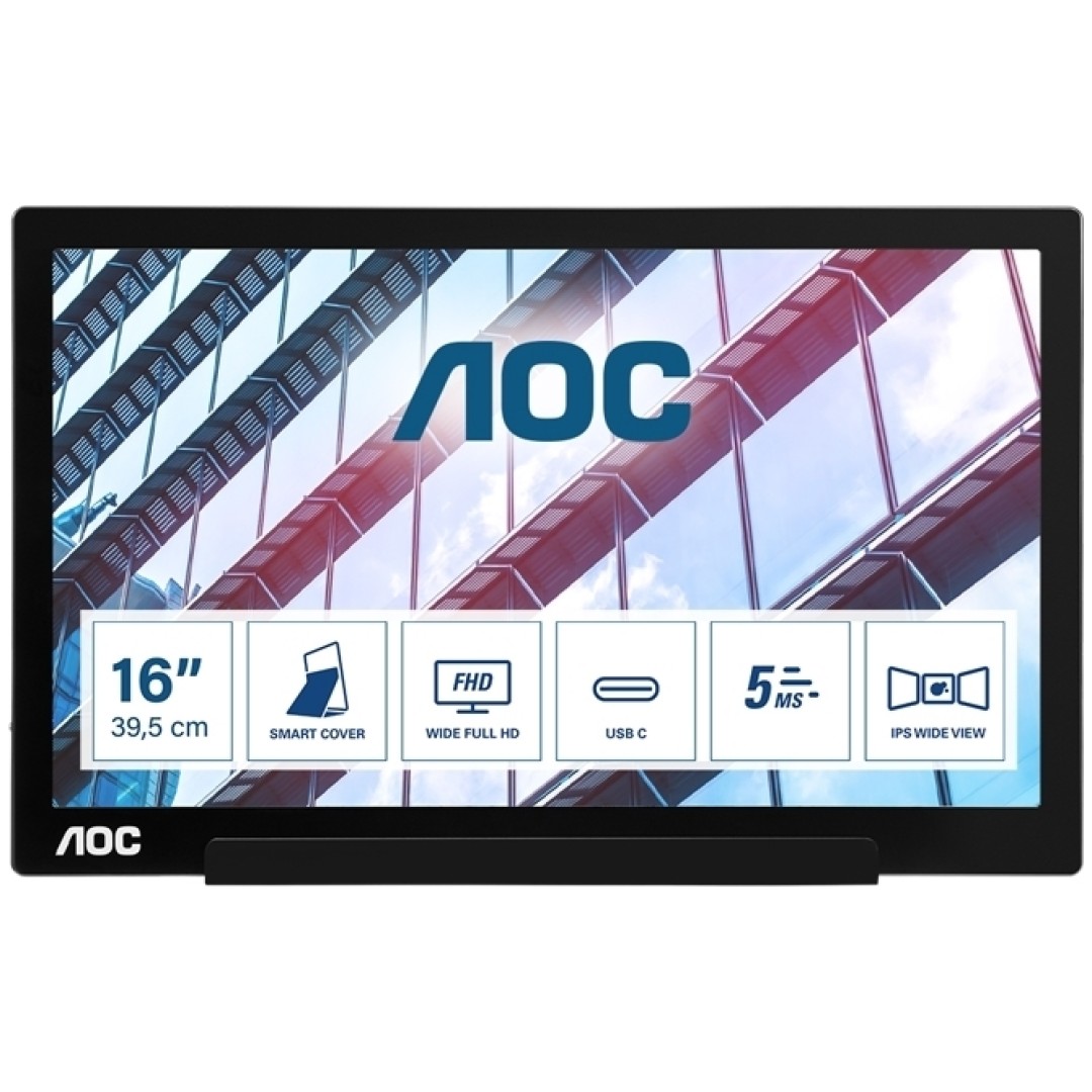 Prenosni monitor AOC I1601P (15.6" FHD