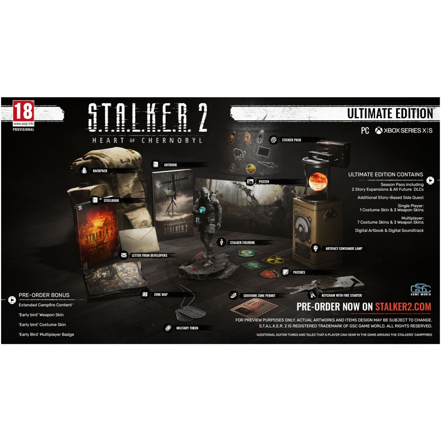 S.T.A.L.K.E.R. 2 - The Heart of Chernobyl - Ultimate Edition (PC)