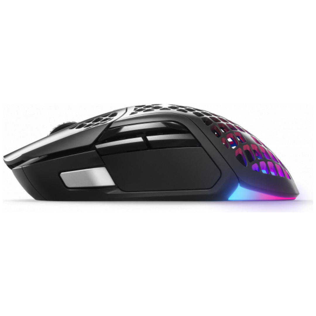 SteelSeries brezžična gaming miška Aerox 5 črna
