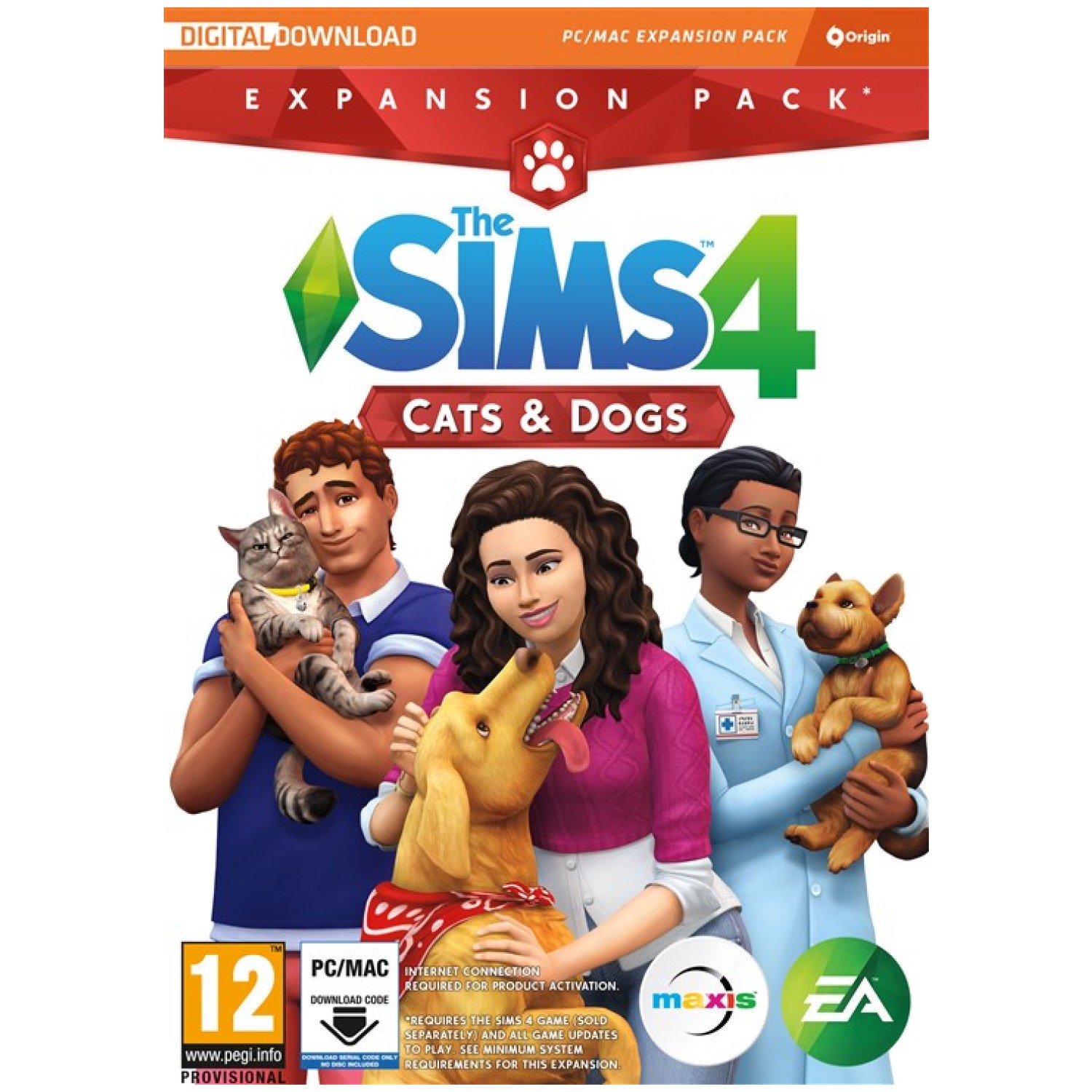 The Sims 4: Cats & Dogs (PC)