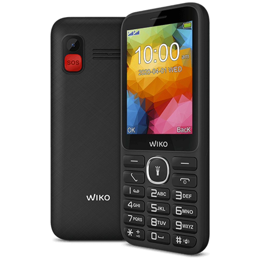 WIKO telefon F200 (W-B2860) Črn