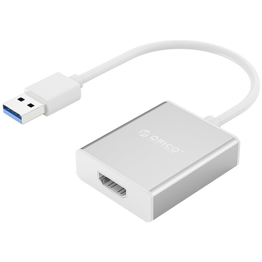 Adapter USB 3.0 => HDMI 1080p 60Hz aluminij