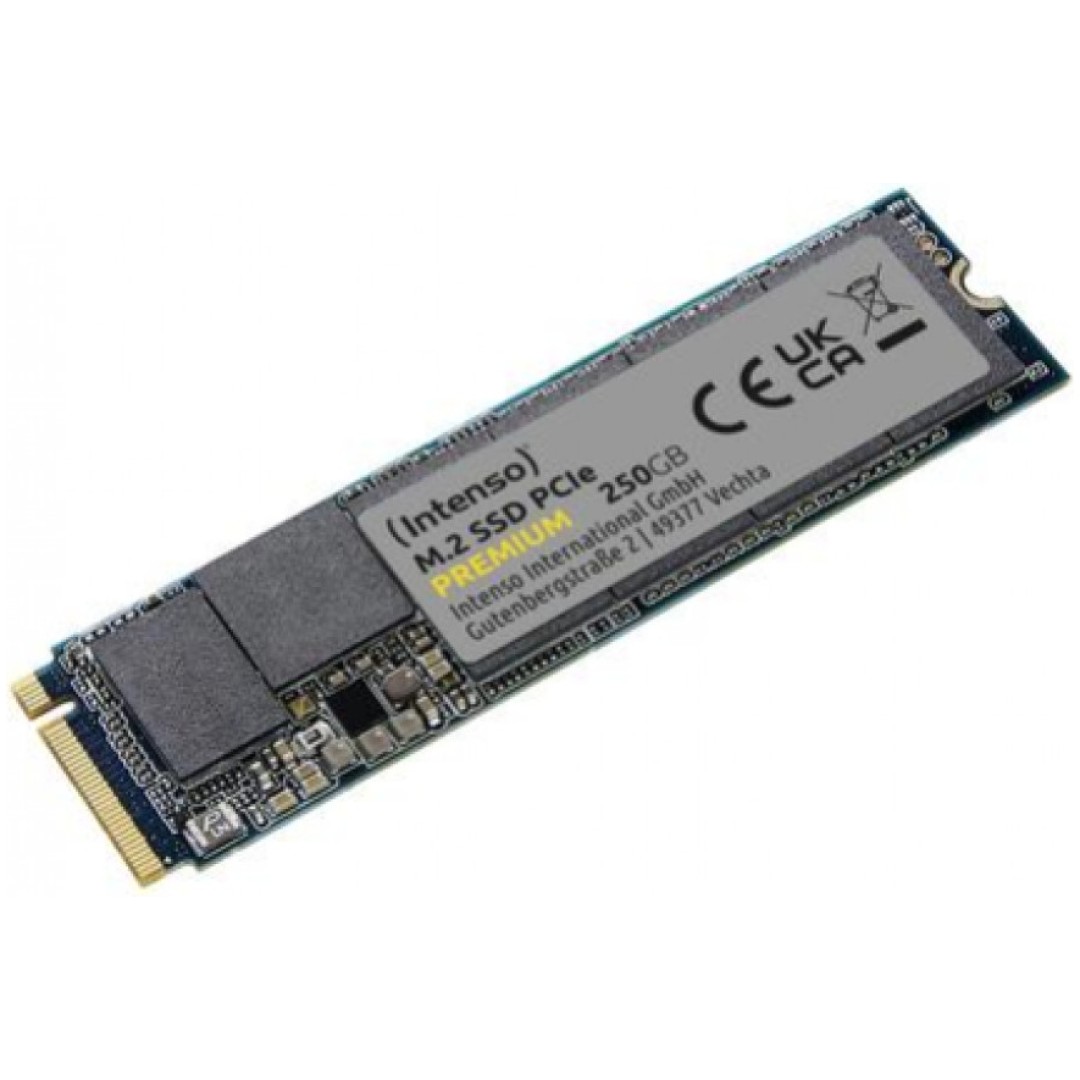 Disk SSD  M.2 80mm PCIe  250GB Intenso Premium NVMe 2100/1700MB/s type 2280 (3835440)