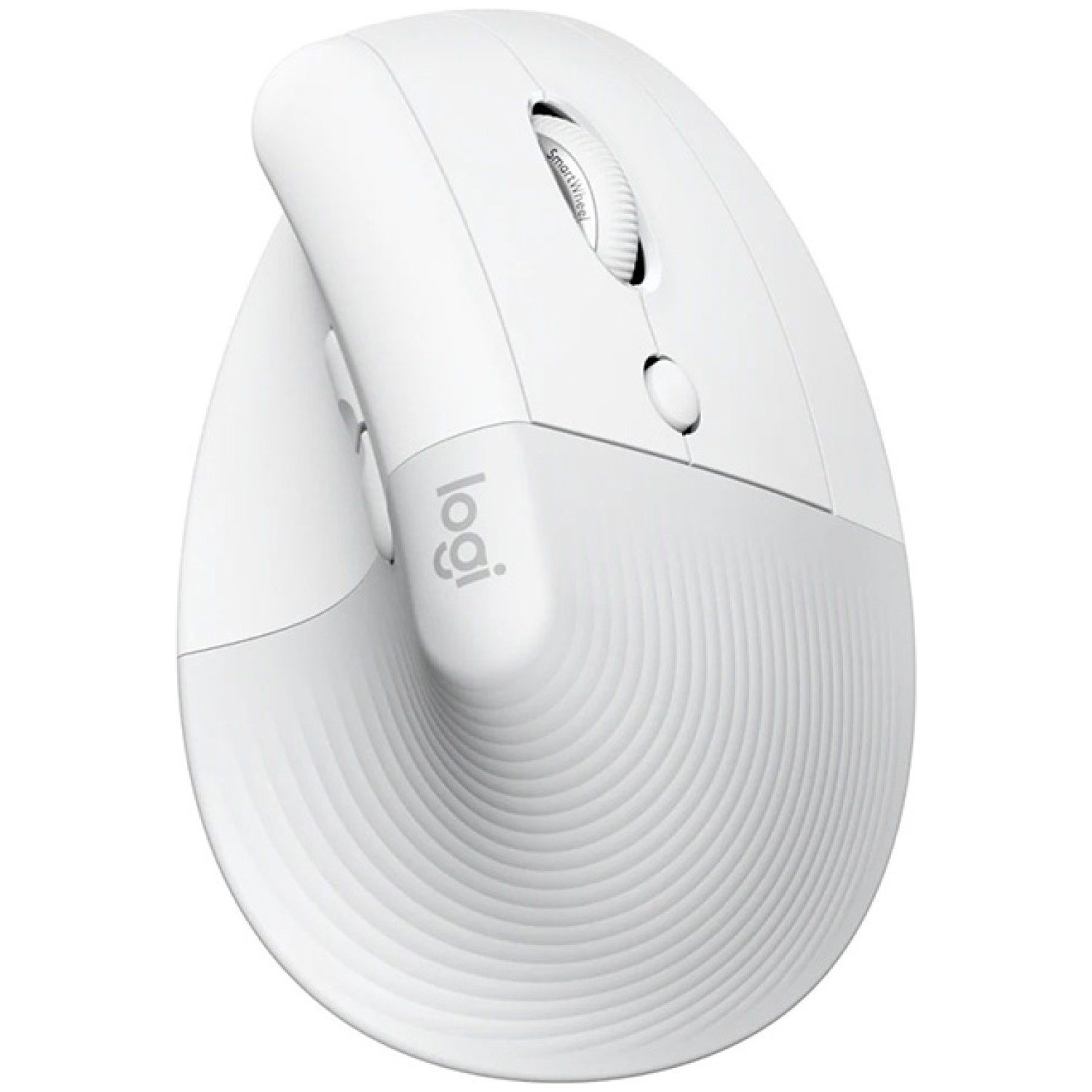 Miš brezžična + Bluetooth Logitech Lift Vertical za desničarje 4000DPI ergonomična bela (910-006475)