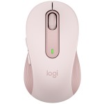 Miš Logitech brezžična + Bluetooth optična M650 M roza Signature medium (910-006254)