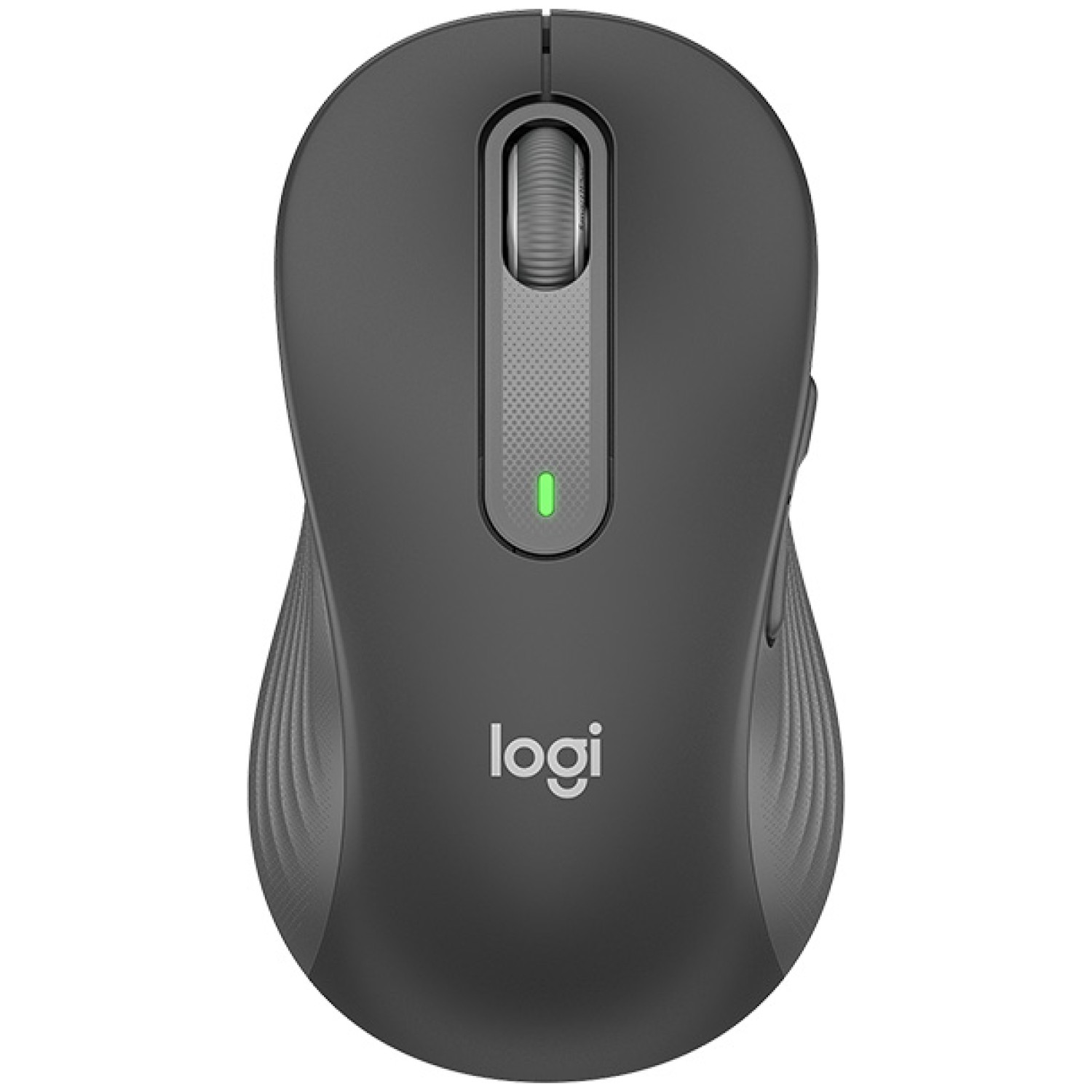 Miš brezžična + Bluetooth za levičarje Logitech M650 2000DPI Signature velikost L grafitna (910-006239)