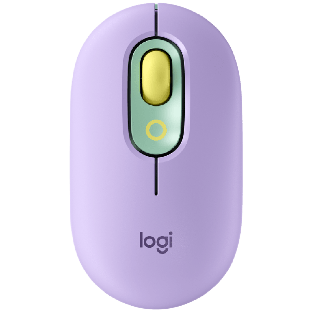 Miš  Logitech Brezžična Bluetooth POP Mouse z EMOJI - mint (910-006547)