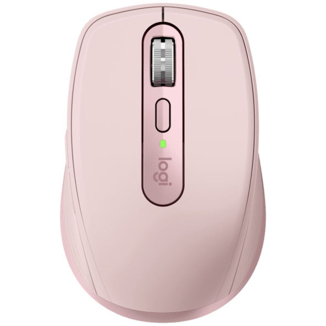 Miš brezžična + Bluetooth za notesnike Logitech MX Anywhere 3 Darkfield polnilna 4000DPI roza (910-005990)