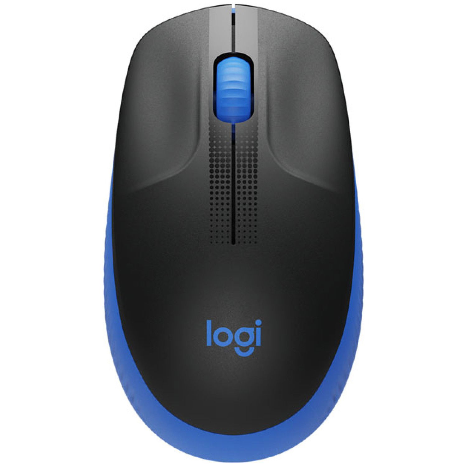 LOGITECH M190 brezžična optična modra miška