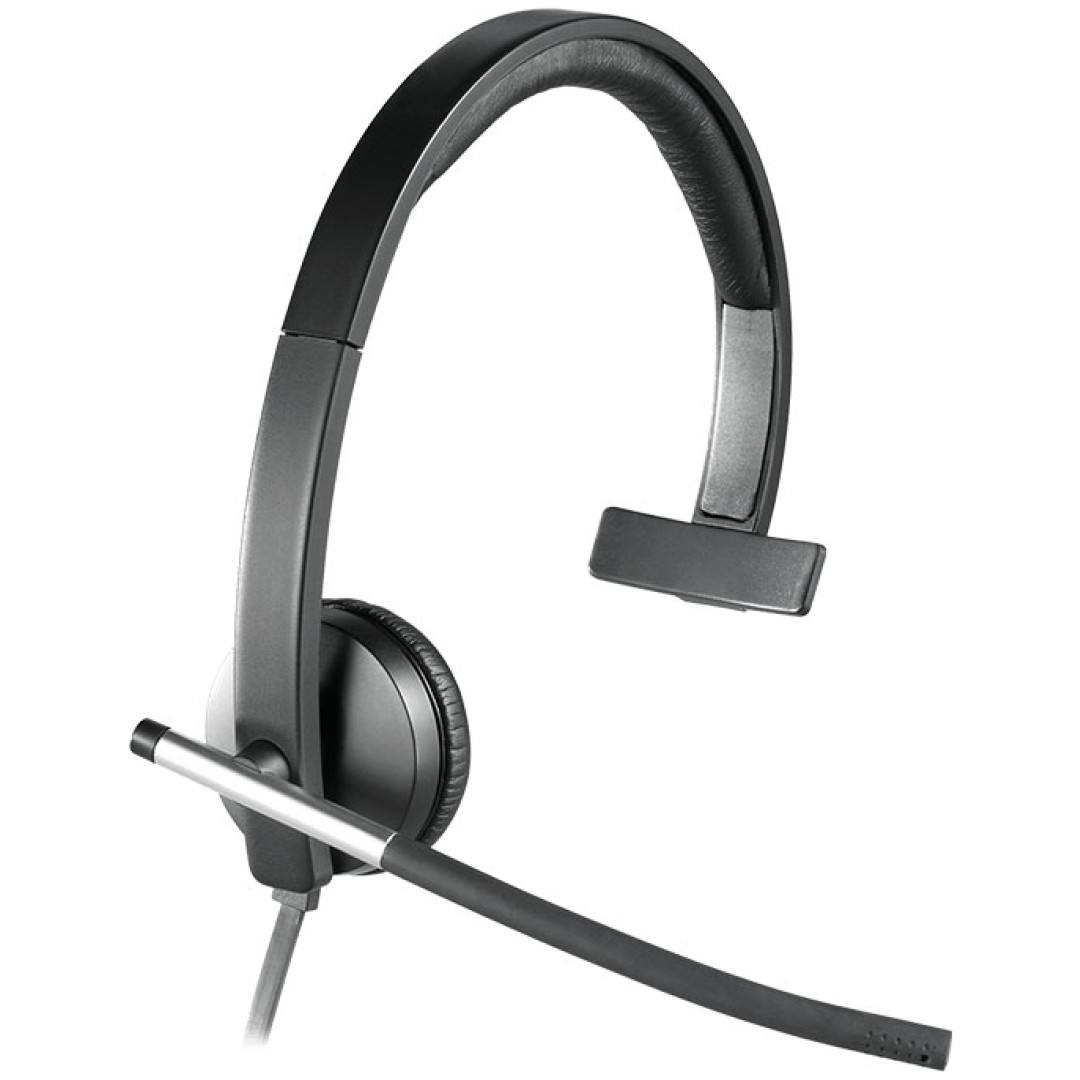 Slušalke Logitech USB H650e Headset mono z mikrofonom  (981-000514)