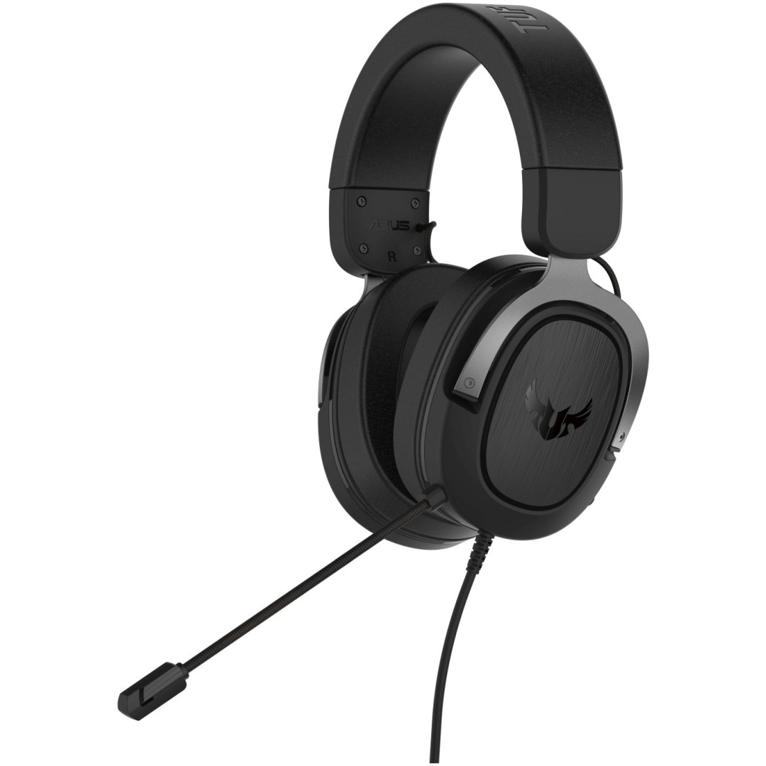Slušalke gaming Asus TUF H3 črne žične naglavne 2x 3