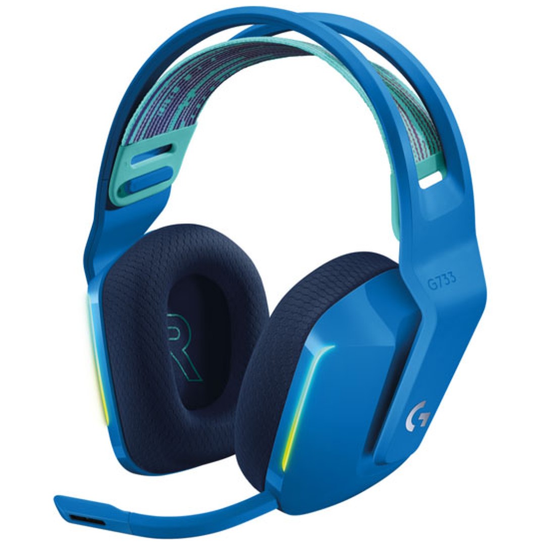 Slušalke gaming Logitech brezžične G733 Lightspeed 2