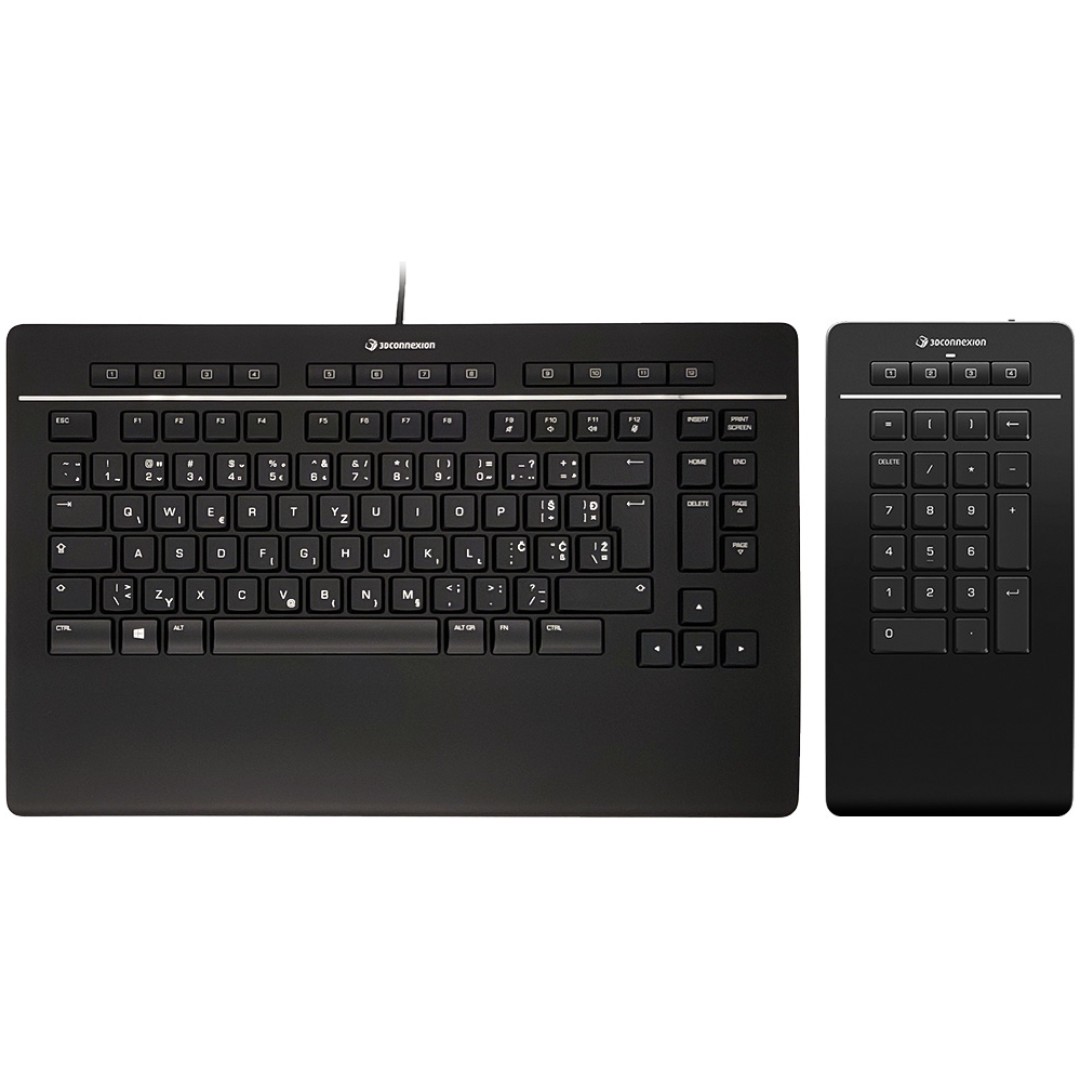 Tipkovnica 3Dconnexion Keyboard Pro with Numpad