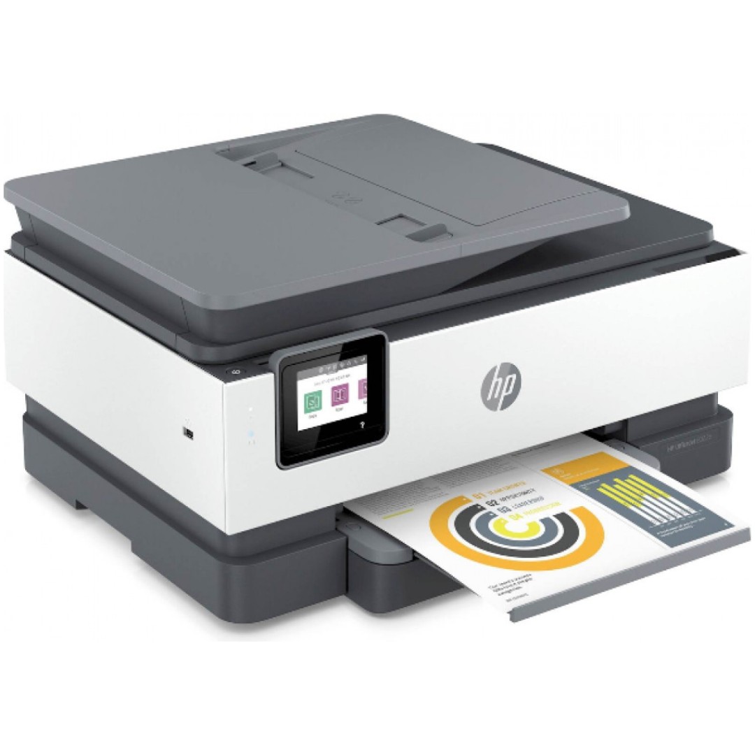 Tiskalnik Brizgalni Barvni Multifunkcijski HP OfficeJet Pro 8022E A4/tiskanje/skeniranje/kopiranje/Fax/Duplex/Wi-Fi/LAN/INSTANT INK (229W7B)