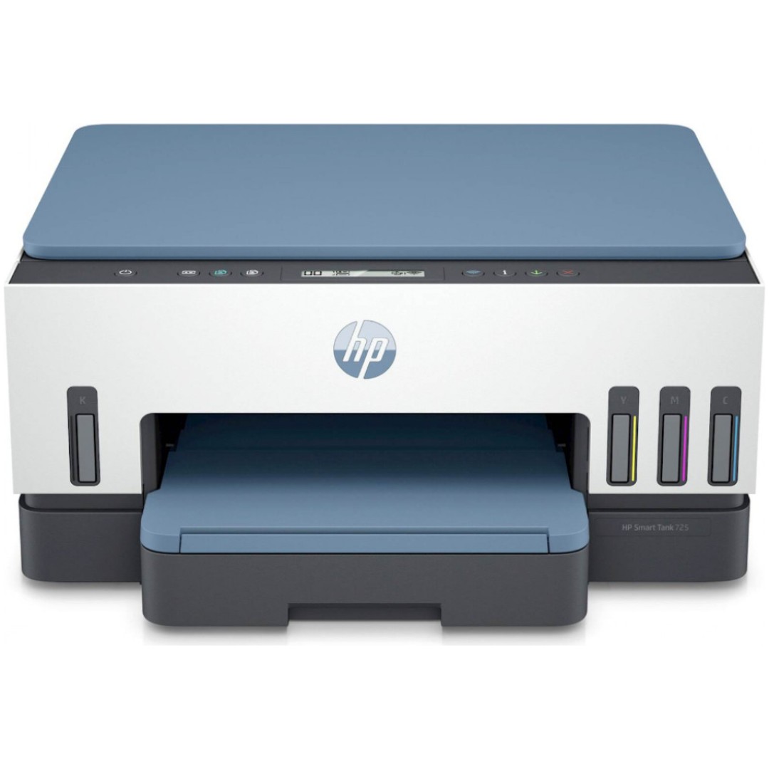 Tiskalnik Brizgalni Barvni Multifunkcijski HP Smart Tank 725 A4/tiskanje/skeniranje/kopiranje/Wi-Fi (28B51A#670)