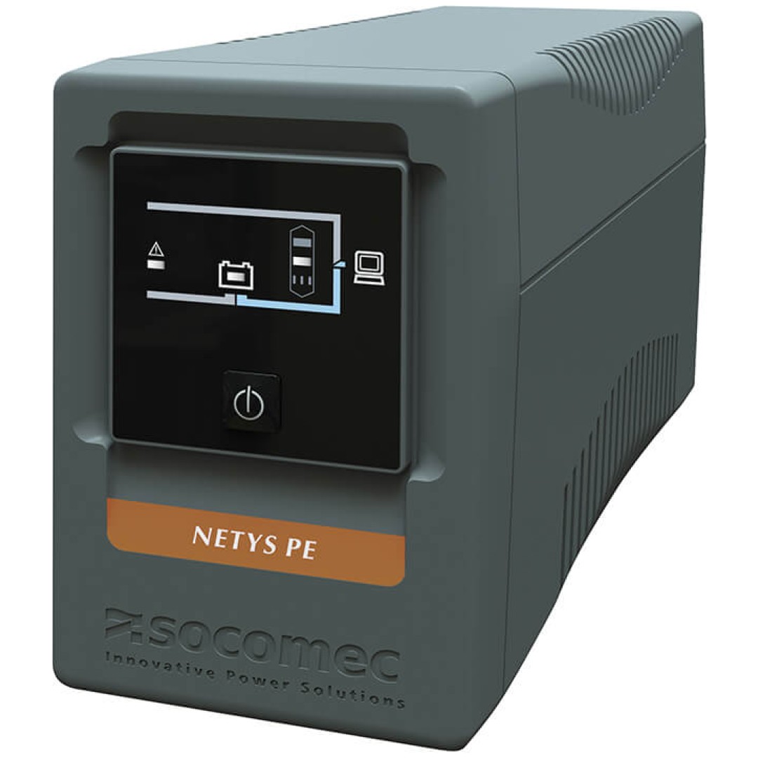 UPS Socomec NeTYS PE Line-Interactive 850VA/480W 4x220V (NPE-0850)