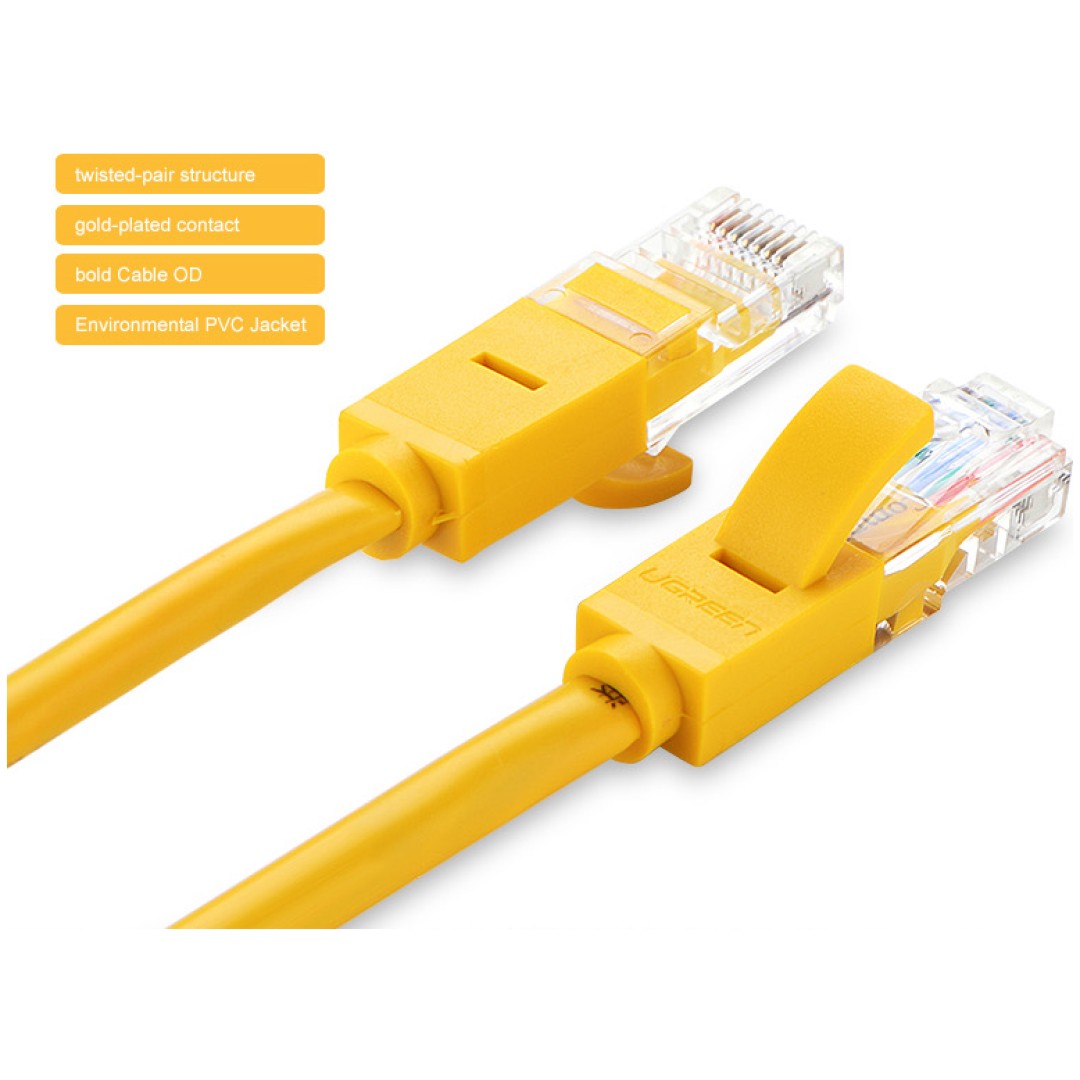 Ugreen Cat5e UTP LAN kabel 1m - polybag