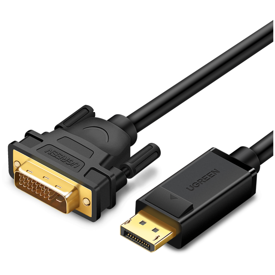Ugreen DisplayPort na DVI (24+1) kabel 1.5m - polybag