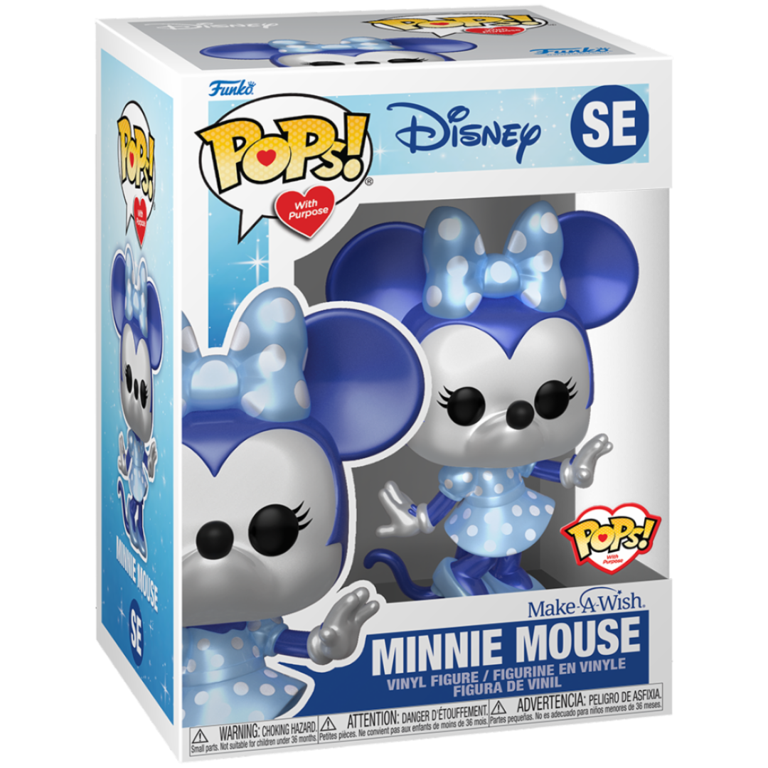 FUNKO POP DISNEY: M.A.WISH - MINNIE MOUSE (METALLIC)