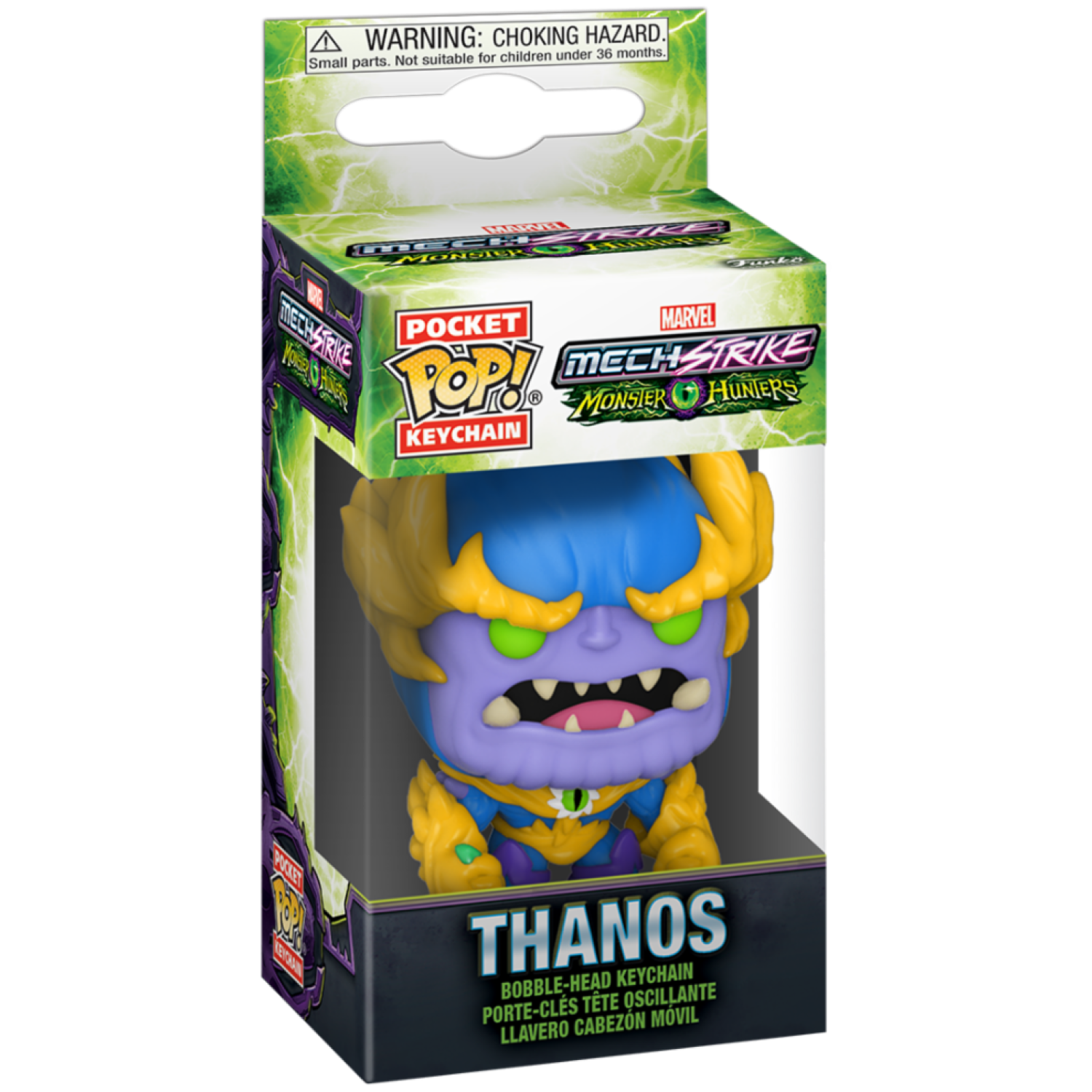 FUNKO POP KEYCHAIN: MONSTER HUNTERS - THANOS