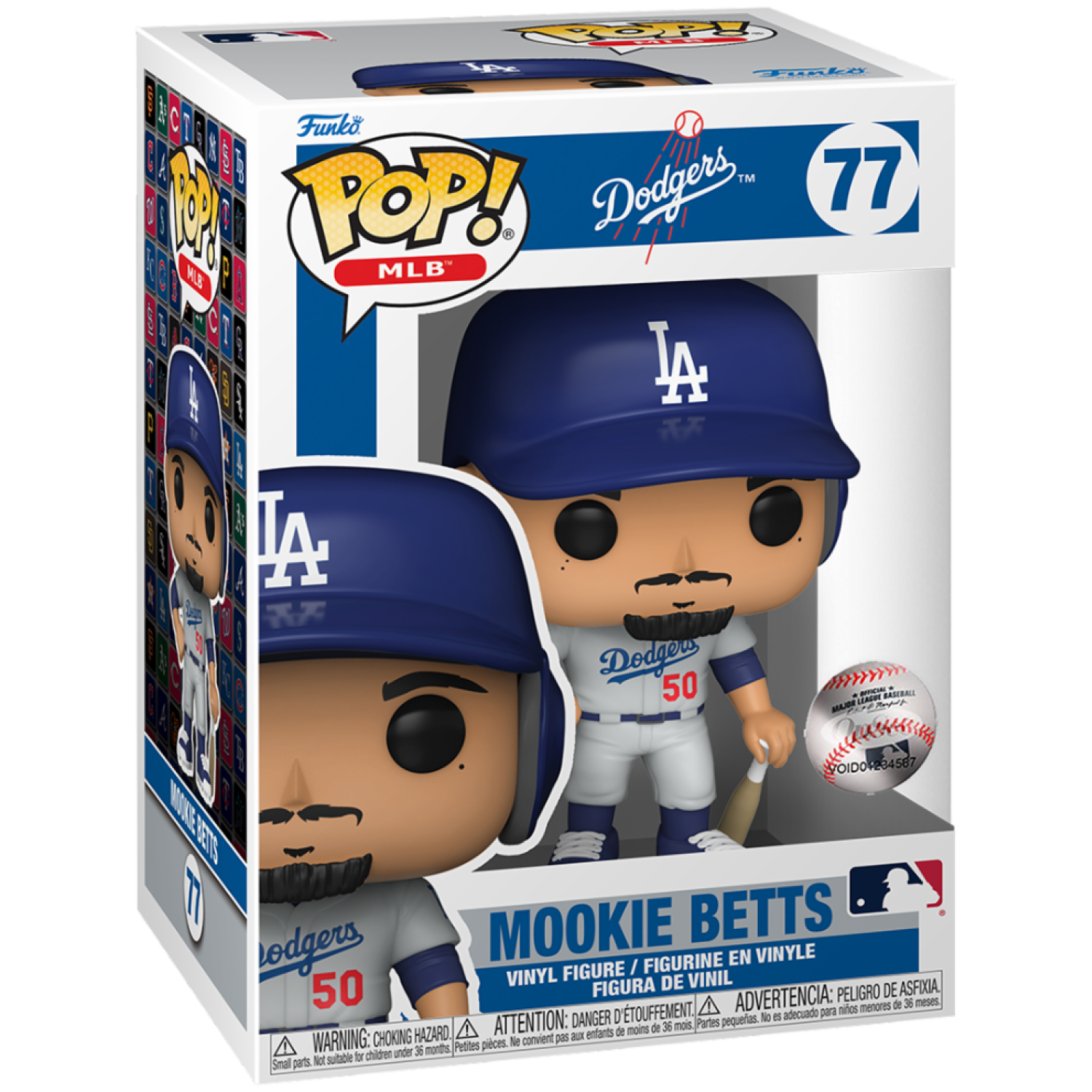 FUNKO POP MLB: DODGERS - MOOKIE BETTS (ALT JERSEY)