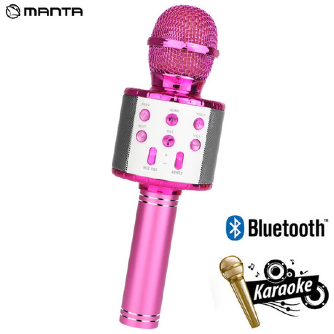 MANTA MIC11 karaoke mikrofon + zvočnik