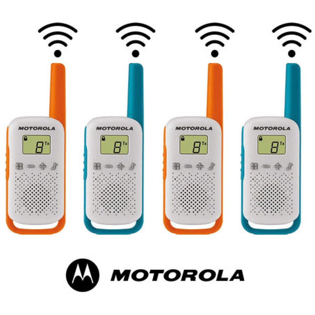 Motorola PMR Set 4-ih radijskih postaj TLKR T42