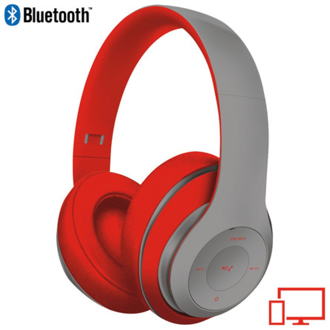 PLATINET/Freestyle FH0916GR naglavne Bluetooth slušalke + mikrofon