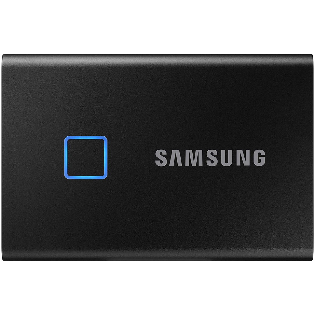 Prenosni SSD 2TB Samsung T7 Touch 1050/1000MB/s USB-C 3.2 Gen 2 (MU-PC2T0K/WW)