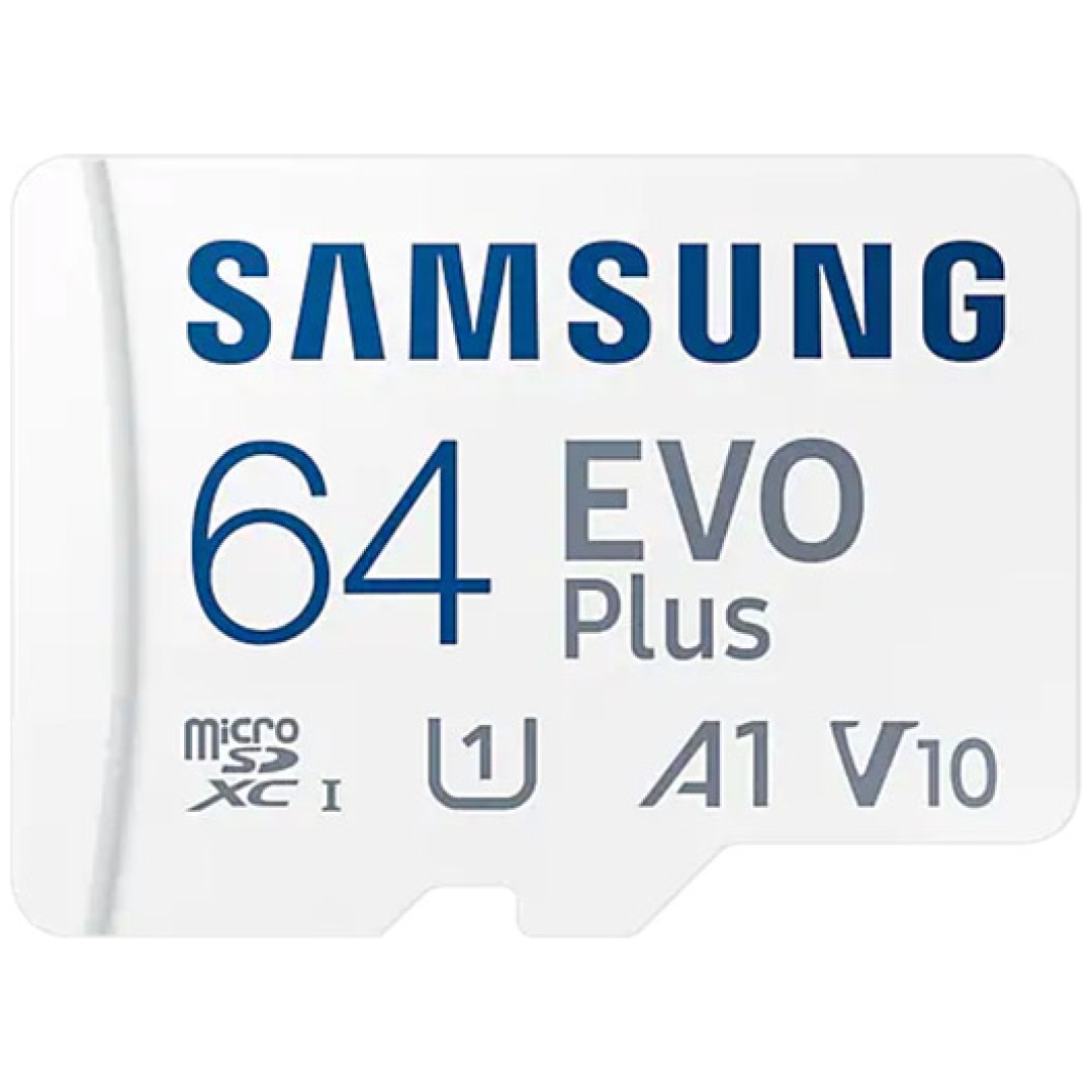 Spominska kartica SDXC-Micro 64GB Samsung 130MB/s/U1 V10 UHS-I +adapter (MB-MC64KA/EU)