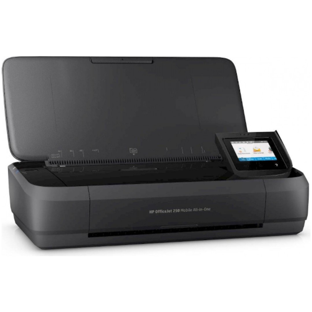 Tiskalnik Brizgalni Barvni Multifunkcijski prenosni HP OfficeJet 250 Mobile z baterijo A4/tiskanje/kopiranje/skeniranjeWi-Fi (CZ992A)