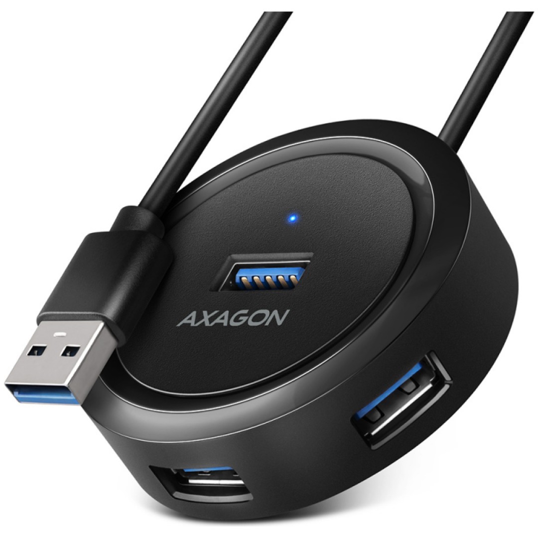 AXAGON Hub 4xUSB 3.2 30 cm USB-A HUE-P1A