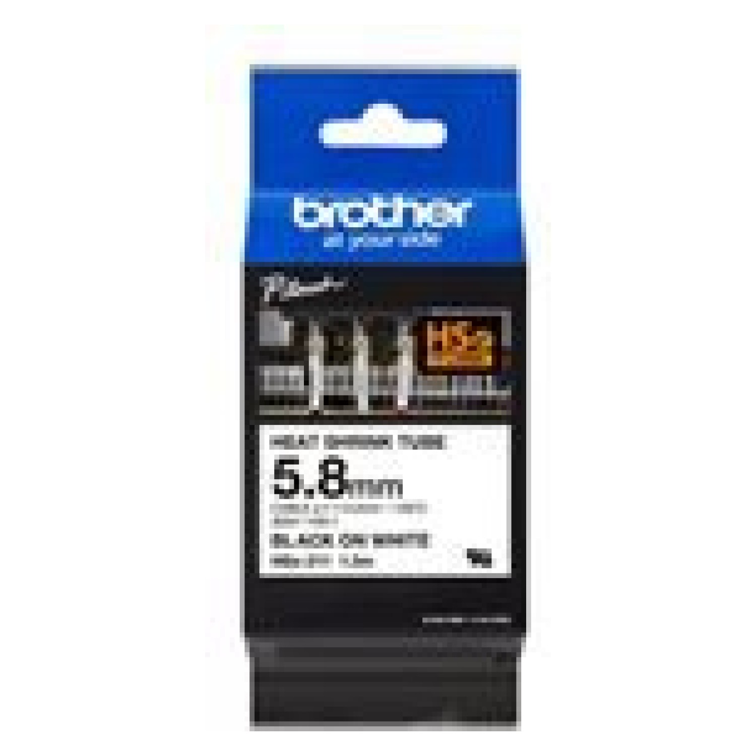 BROTHER HSE211 Heat Shrink Tube Tape