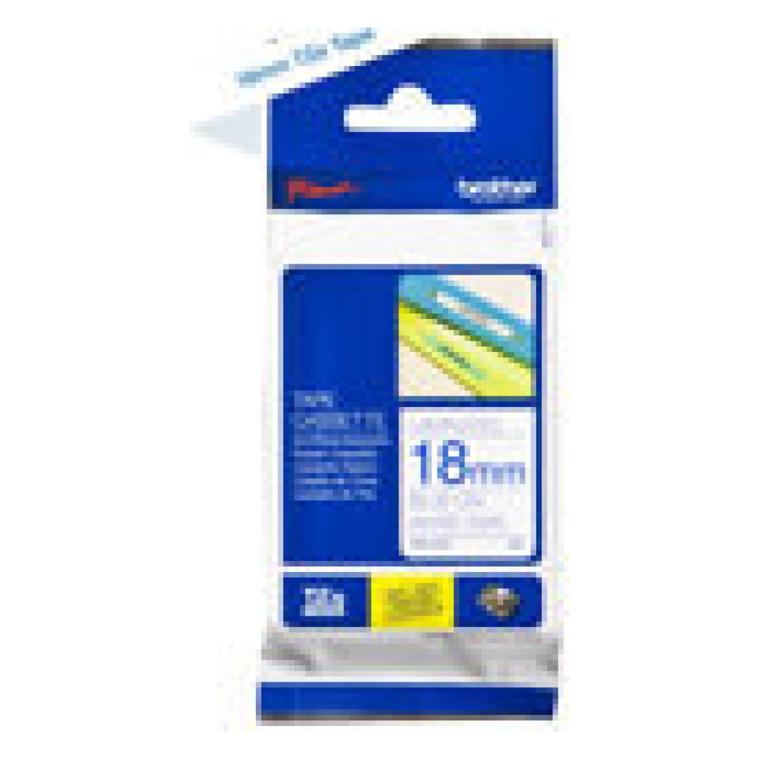 BROTHER TZE243 tape blue/white 18mm 8m