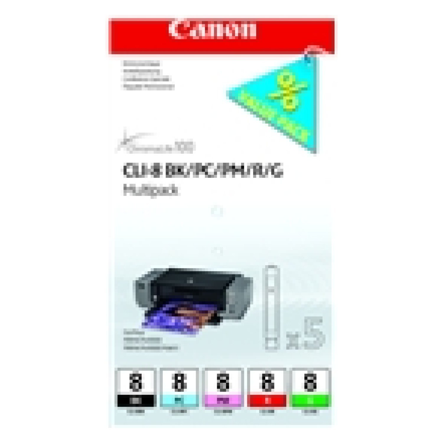 CANON Multipack CLI-8 (BK/PC/PM/R/G)