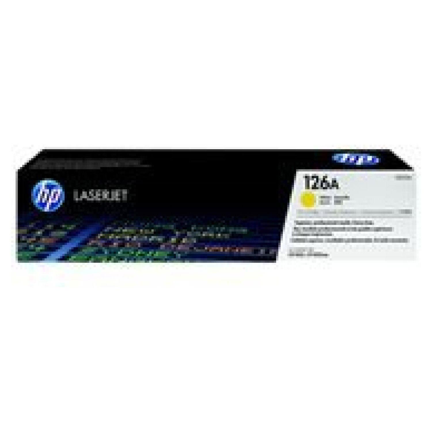 HP 126A Yellow toner cartridge