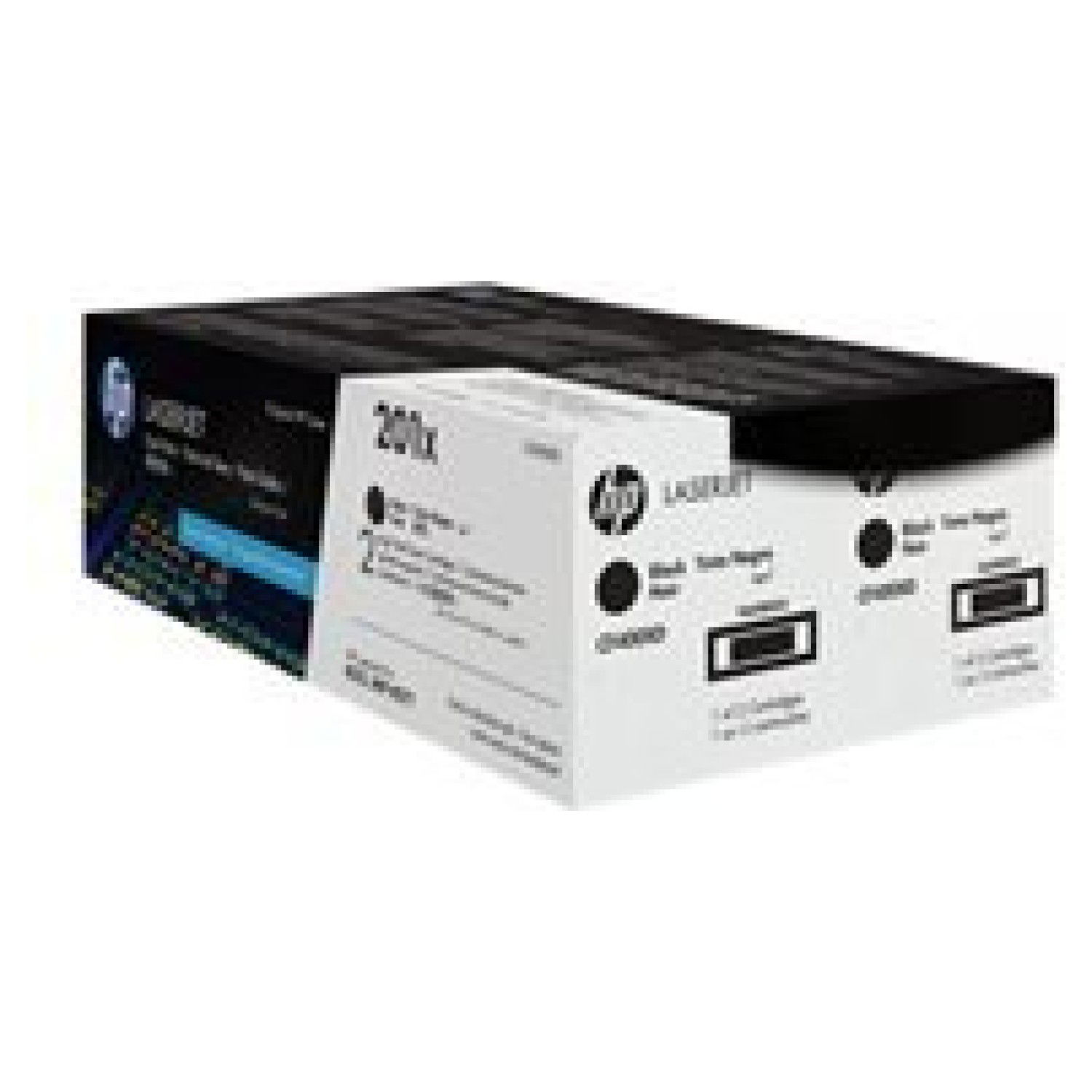 HP 201X Black 2-pack Toner Cartridges