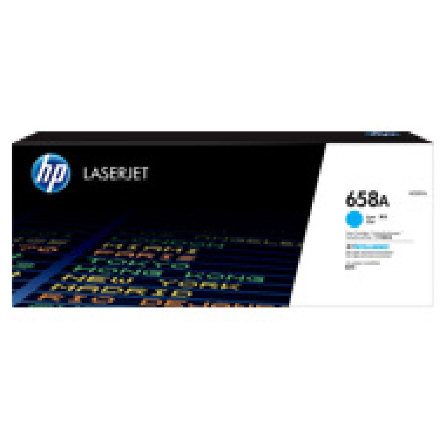 HP 658A Cyan LaserJet Toner