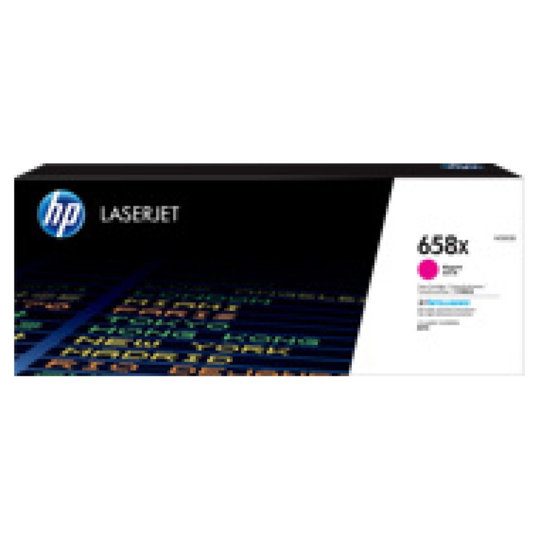 HP 658X Magenta LaserJet Toner