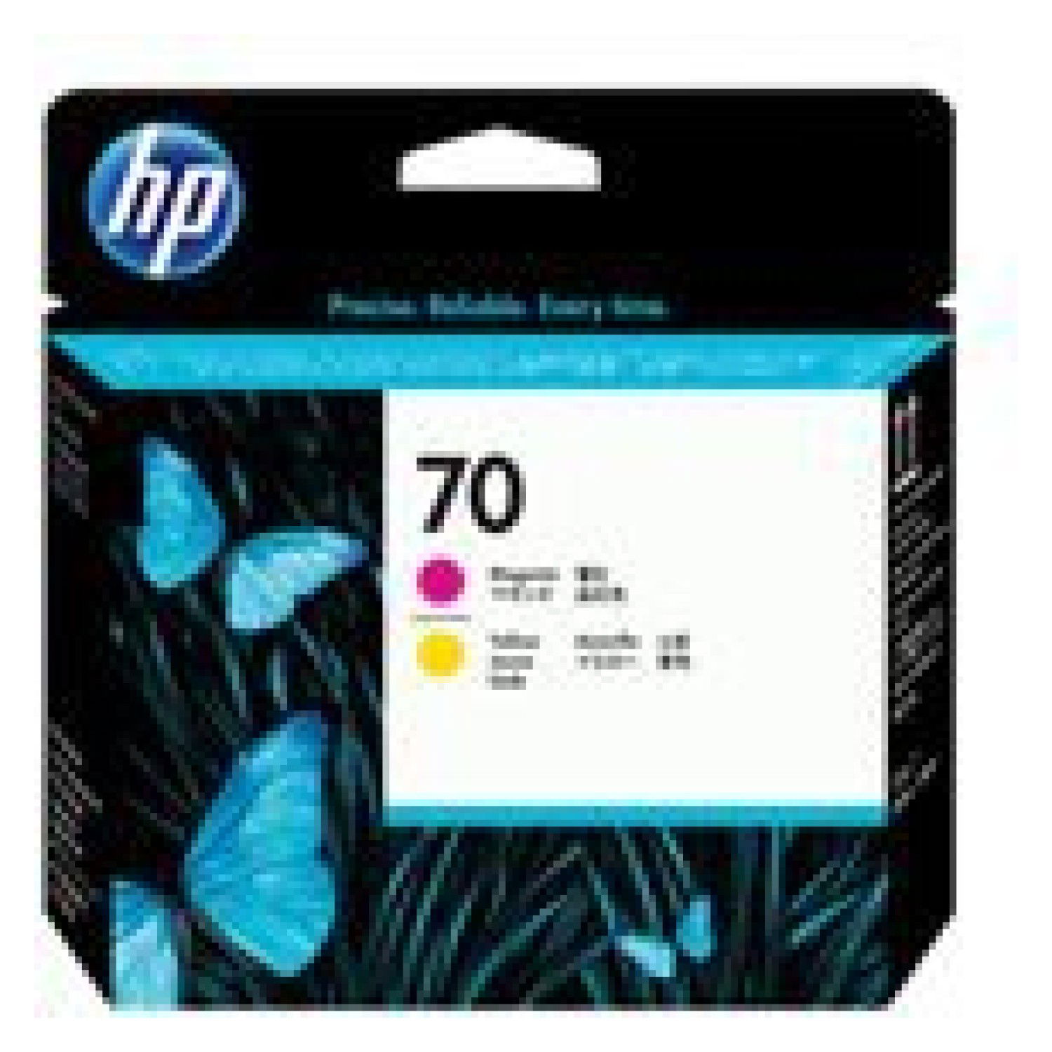 HP 70 printhead magenta/yellow