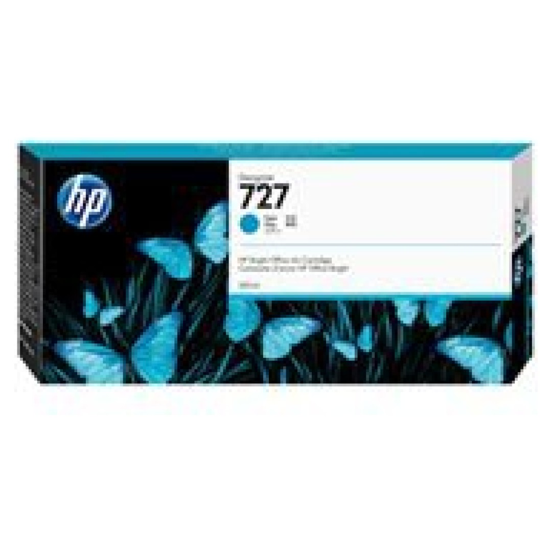 HP 727 300-ml Cyan Ink Cartridge