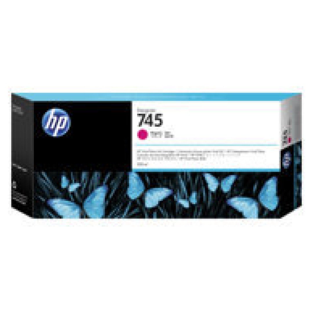 HP 745 Magenta Ink Cartridge 300 ml