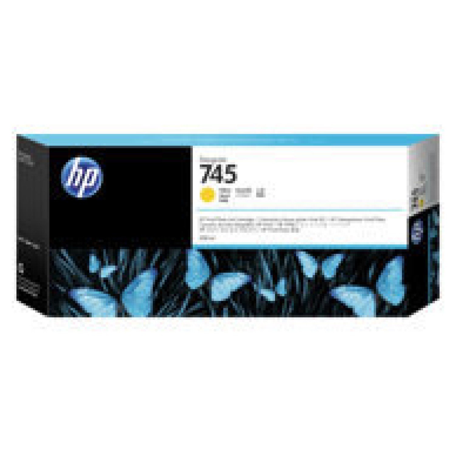 HP 745 Yellow Ink Cartridge 300 ml