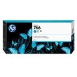 HP 766 300-ml Cyan Ink Crtg