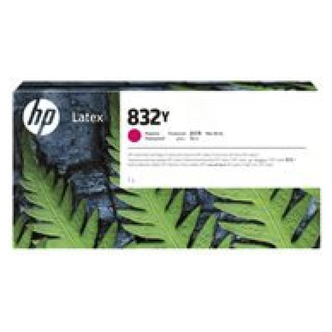 HP 832Y 1L Magenta Latex Ink Crtg