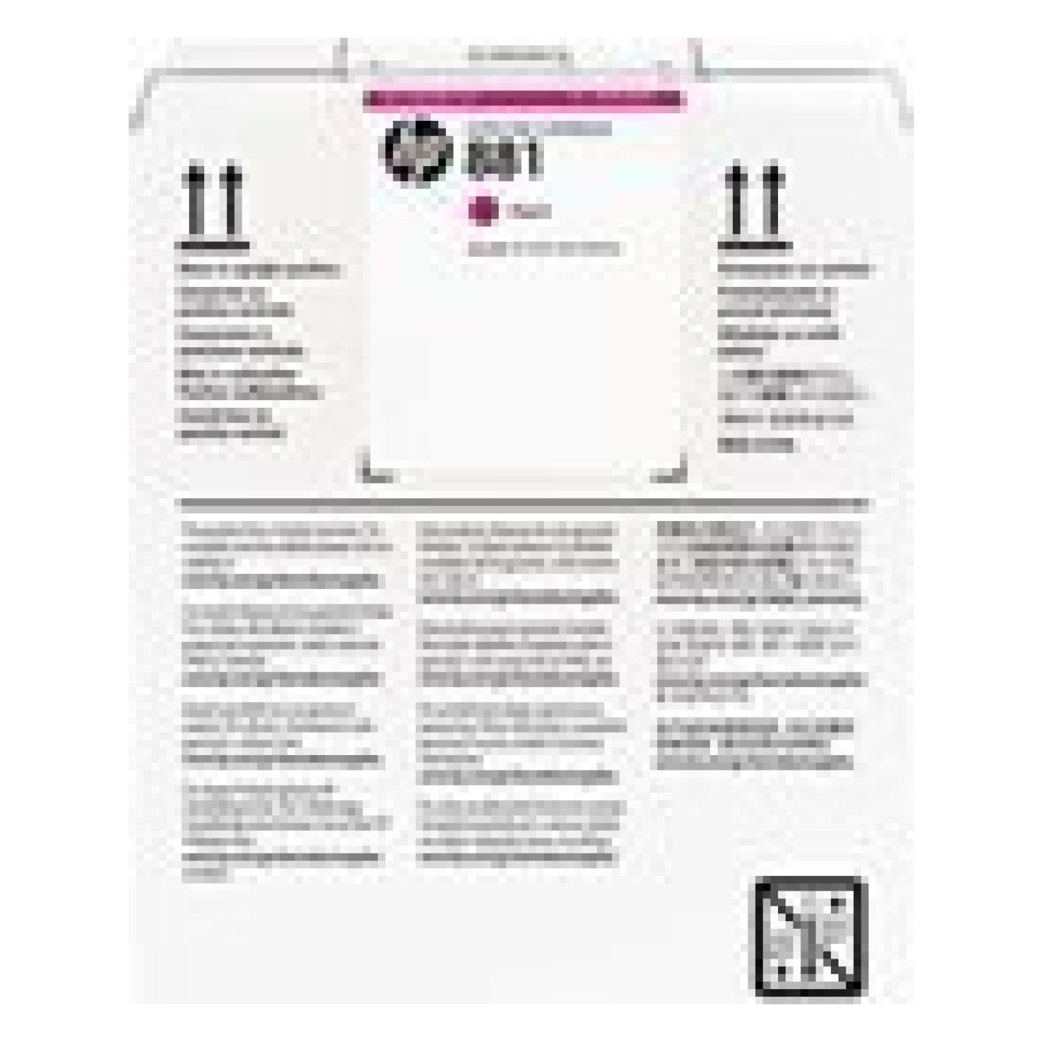 HP 881 5-liter Magenta Latex Ink