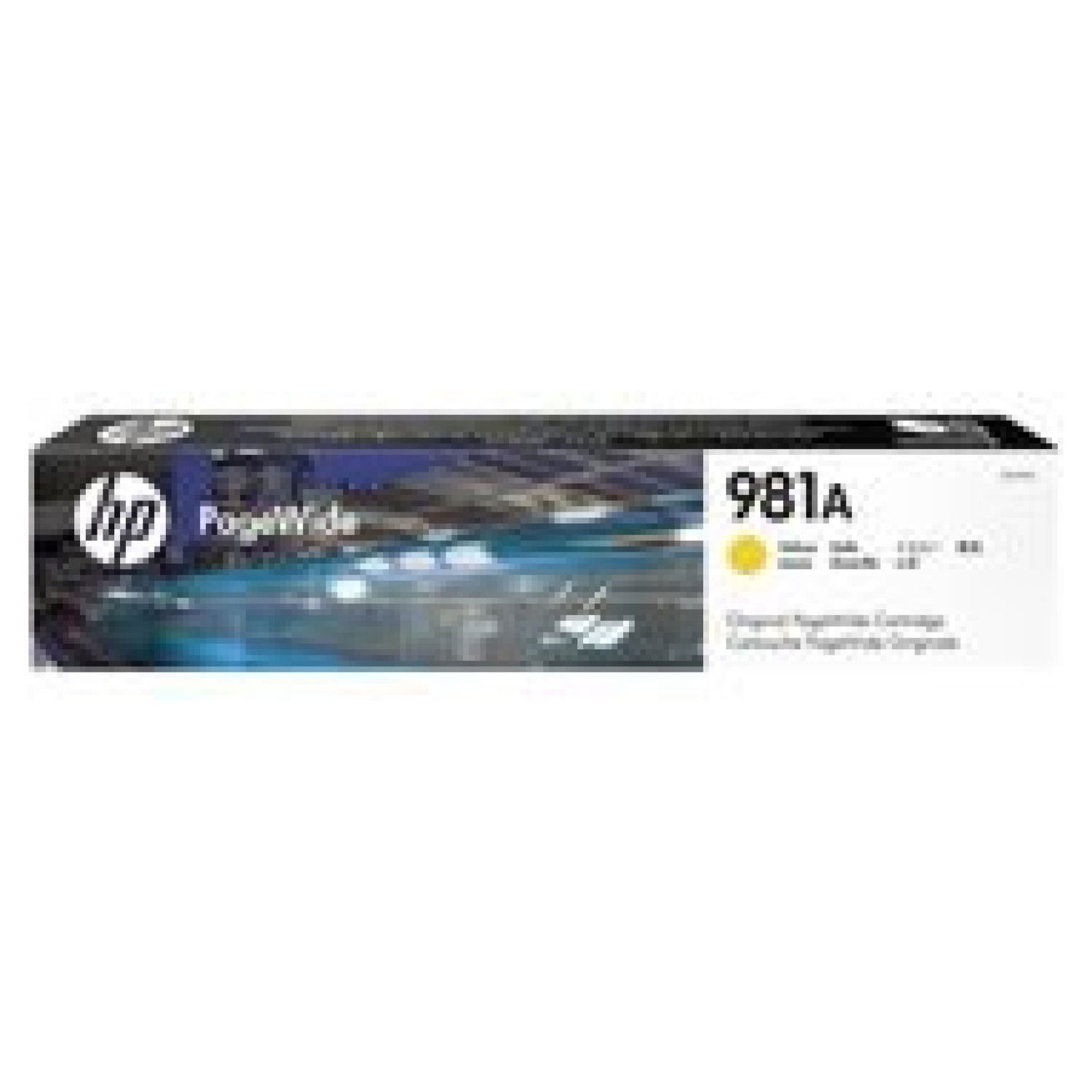 HP 981A Yellow PageWide Cartridge