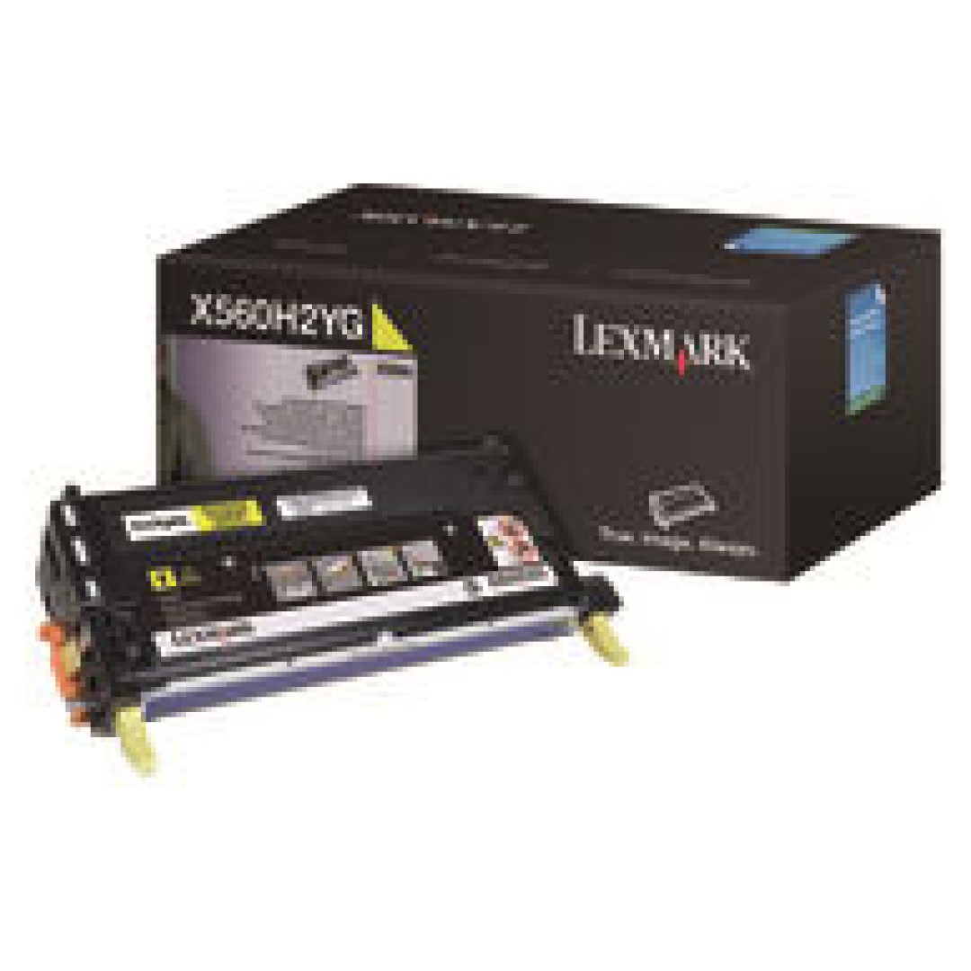 LEXMARK X560H2YG yellow cartridge