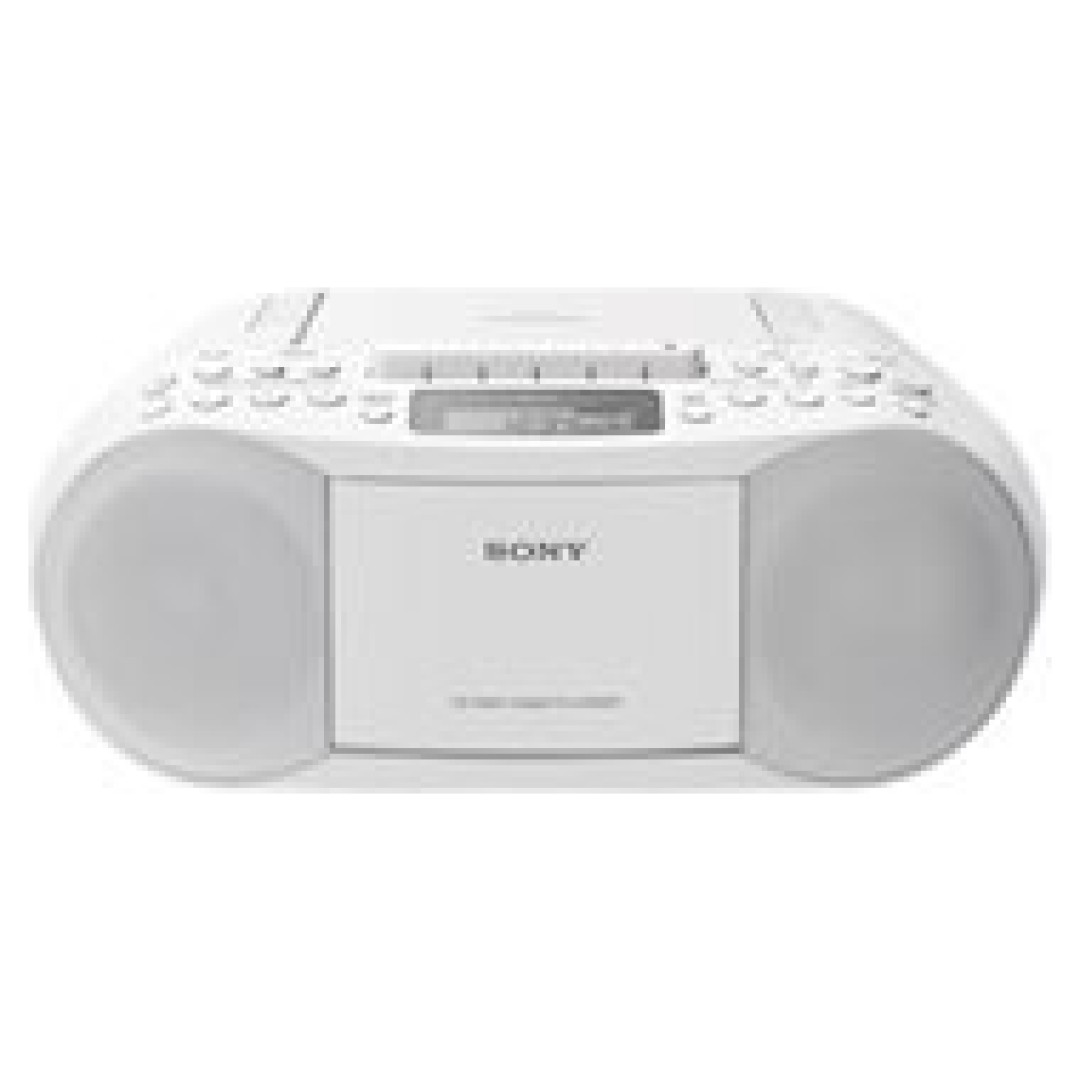SONY CFDS70W.CET Tape & CD Boombox white