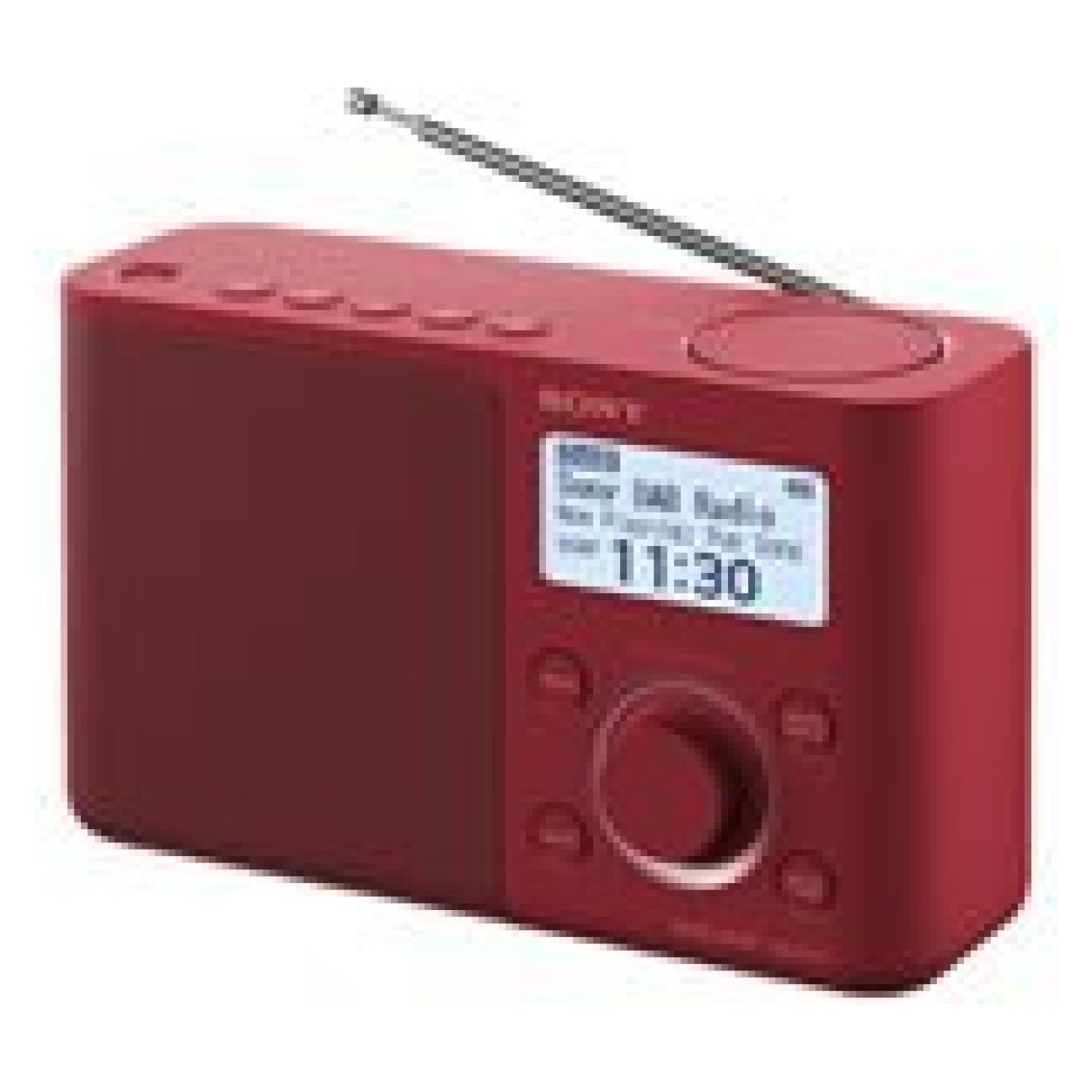 SONY XDRS61DR portable DAB Radio Red